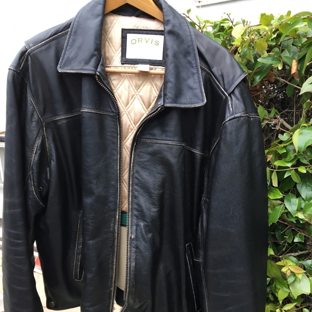 Orvis Men’s Leather Jacket
